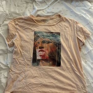 Guess Apricot Artistic Tee